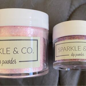 Sparkle & Co. Pink and Purple Dip Powder Set